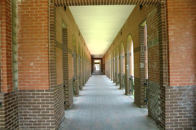 Long hallway on Mary Washington