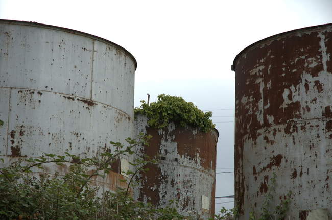 I think these are old water towers