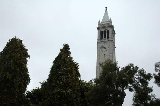 One of the main features of Berkeley - a tall clocktower