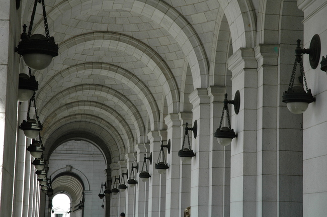 Arches outside Union Station