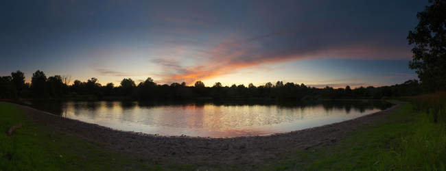 The big lake at Claude Moore Park in Sterling, VA
