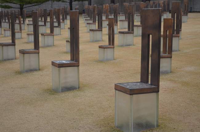 OKC Memorial chairs